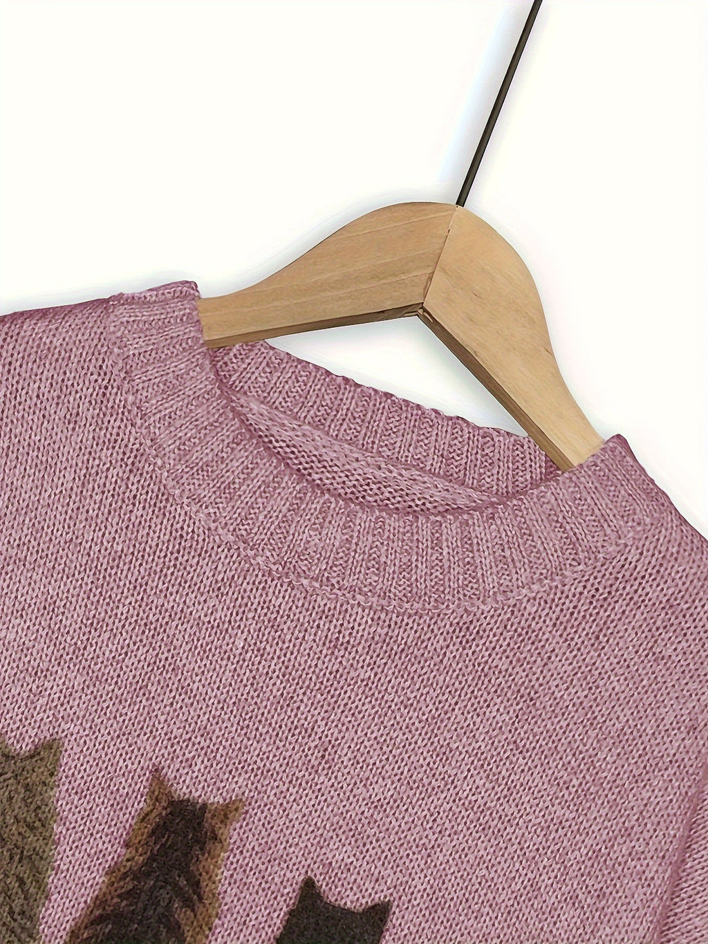 Talia | Gemütlicher Pullover mit Katzenmuster