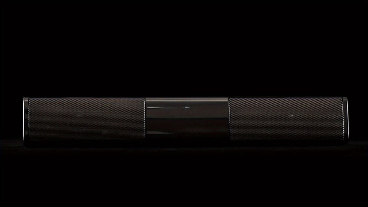 Compact 13-Inch TV Soundbar with Bluetooth, TWS Pairing, TF, AUX, FM Radio and USB Playback
