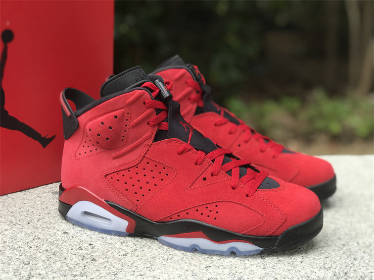 Air Jordan 6 Retro Toro Bravo – Varsity Red / Black
