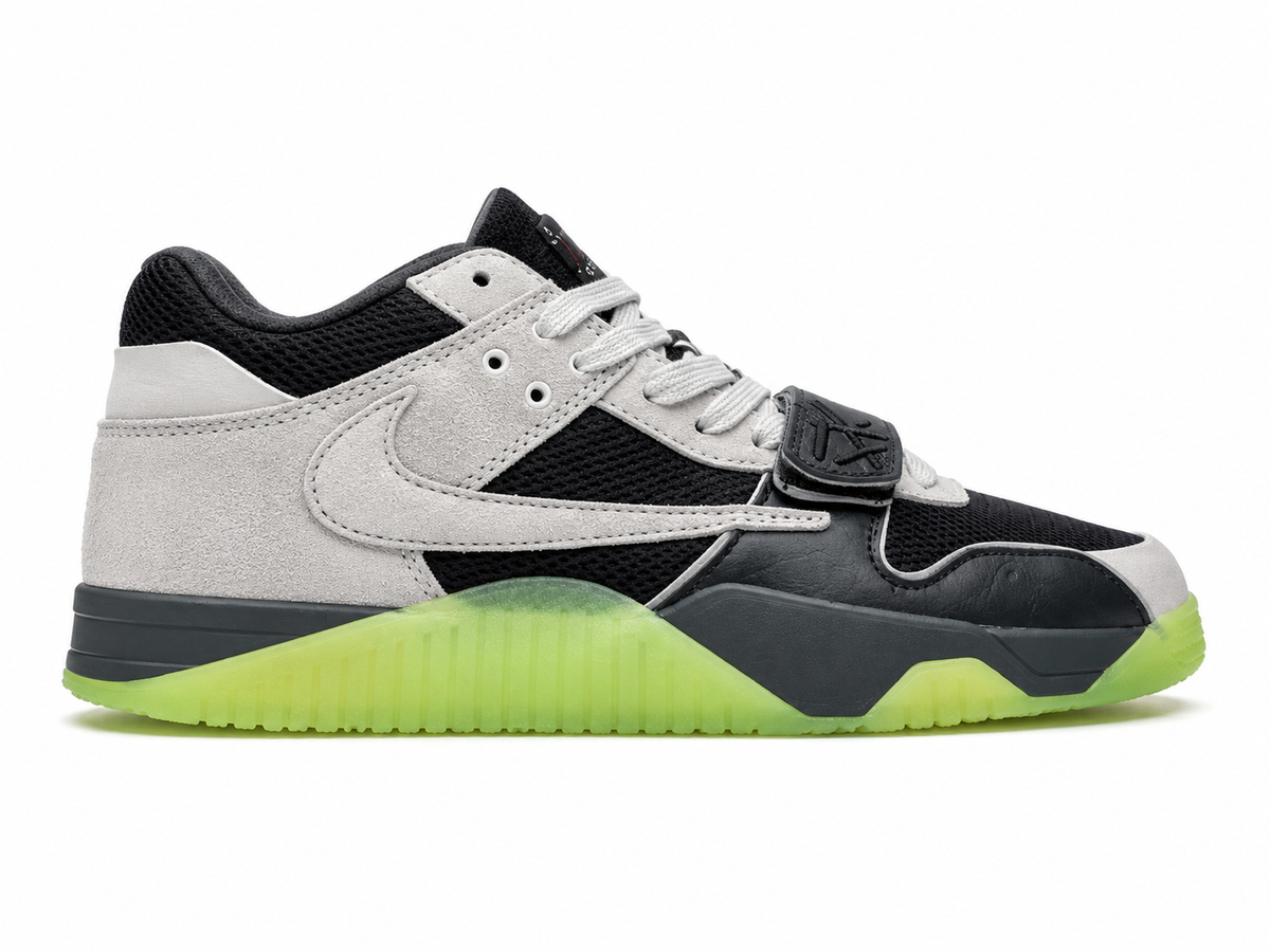 Travis Scott x Nike Air Trainer 1 SP – Black Grey Neon Green Cactus Jack