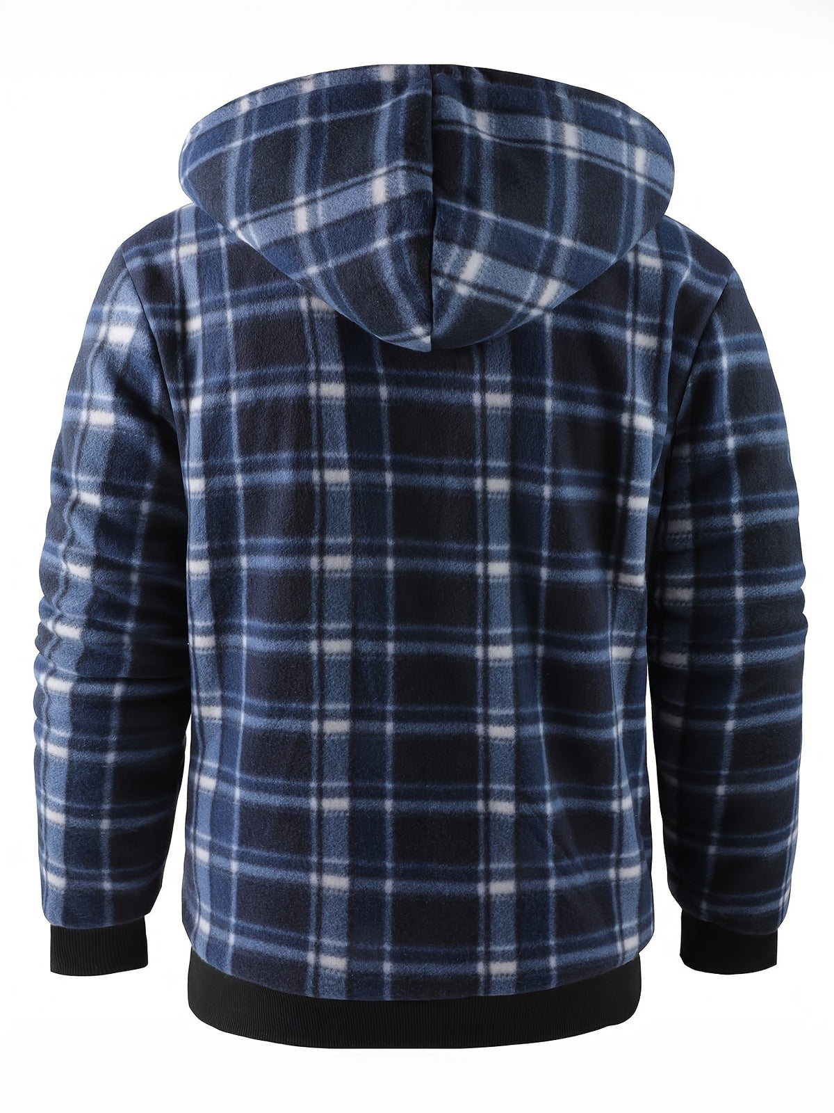 Colton | Gefütterte Hemdjacke mit Sherpa-Kapuze