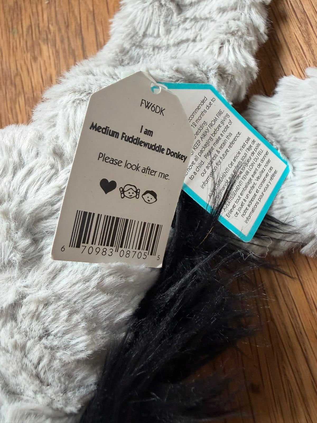 Jellycat Fuddlewuddle Donkey - Original