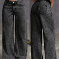 Annabel | Gerade geschnittene Jeans mit weitem Bein