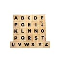Wooden A–Z Alphabet Tiles
