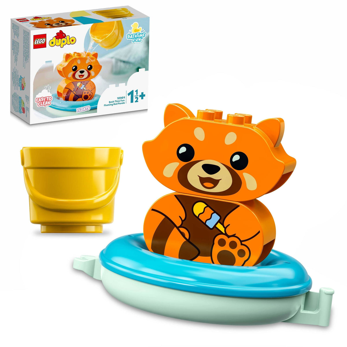 10964 LEGO Duplo - L'heure du bain : le panda roux flottant