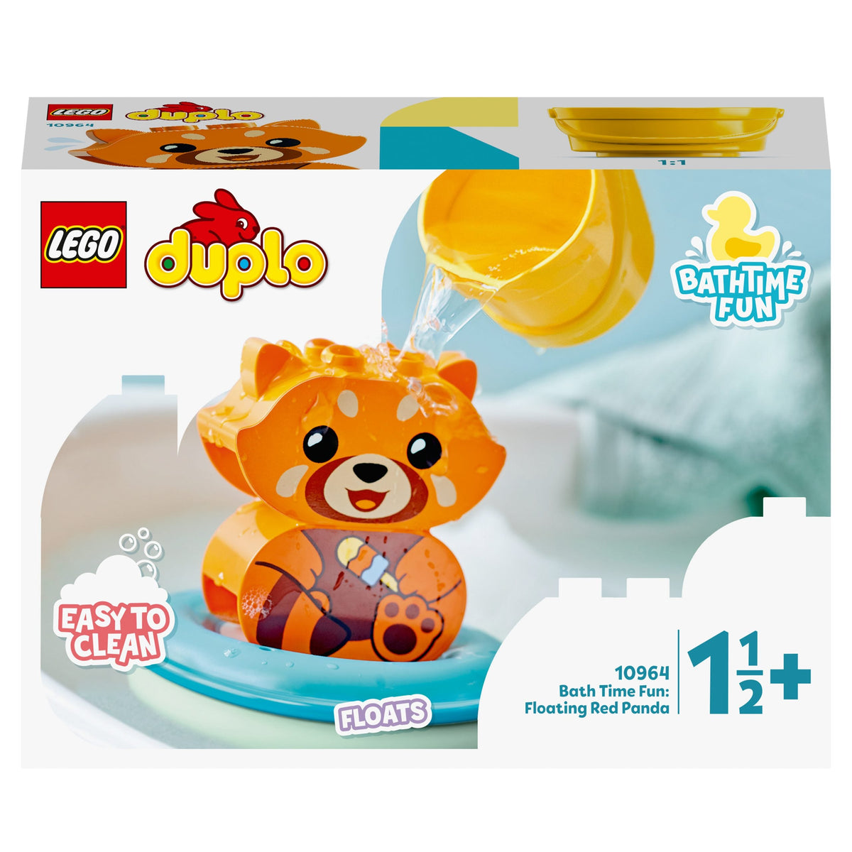10964 LEGO Duplo - L'heure du bain : le panda roux flottant