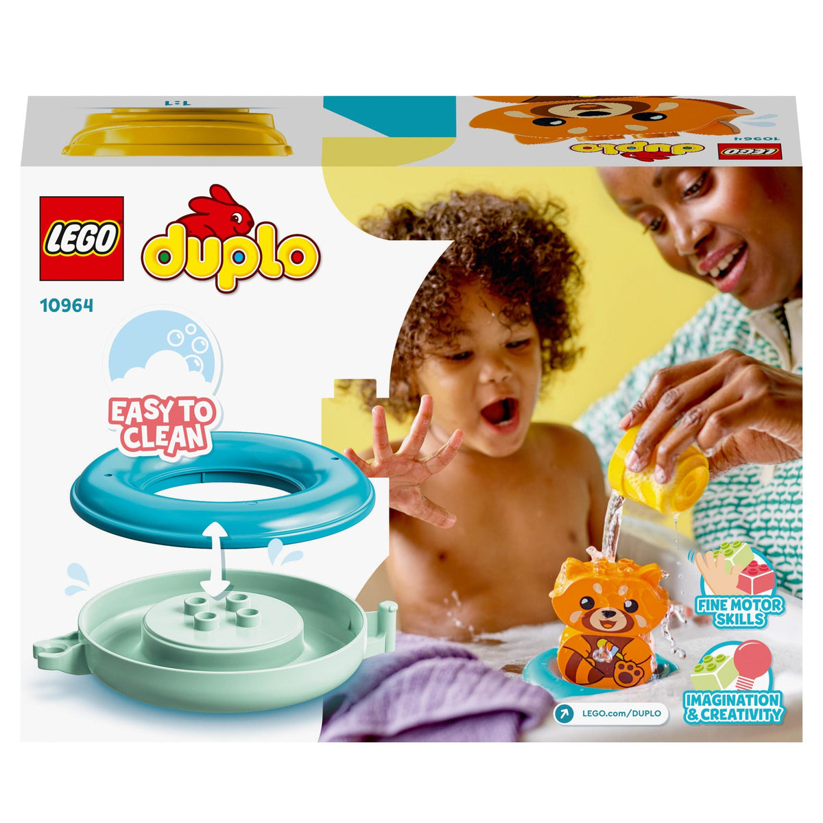10964 LEGO Duplo - L'heure du bain : le panda roux flottant