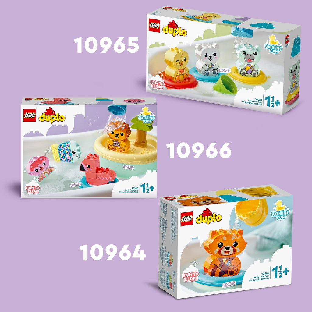 10964 LEGO Duplo - L'heure du bain : le panda roux flottant