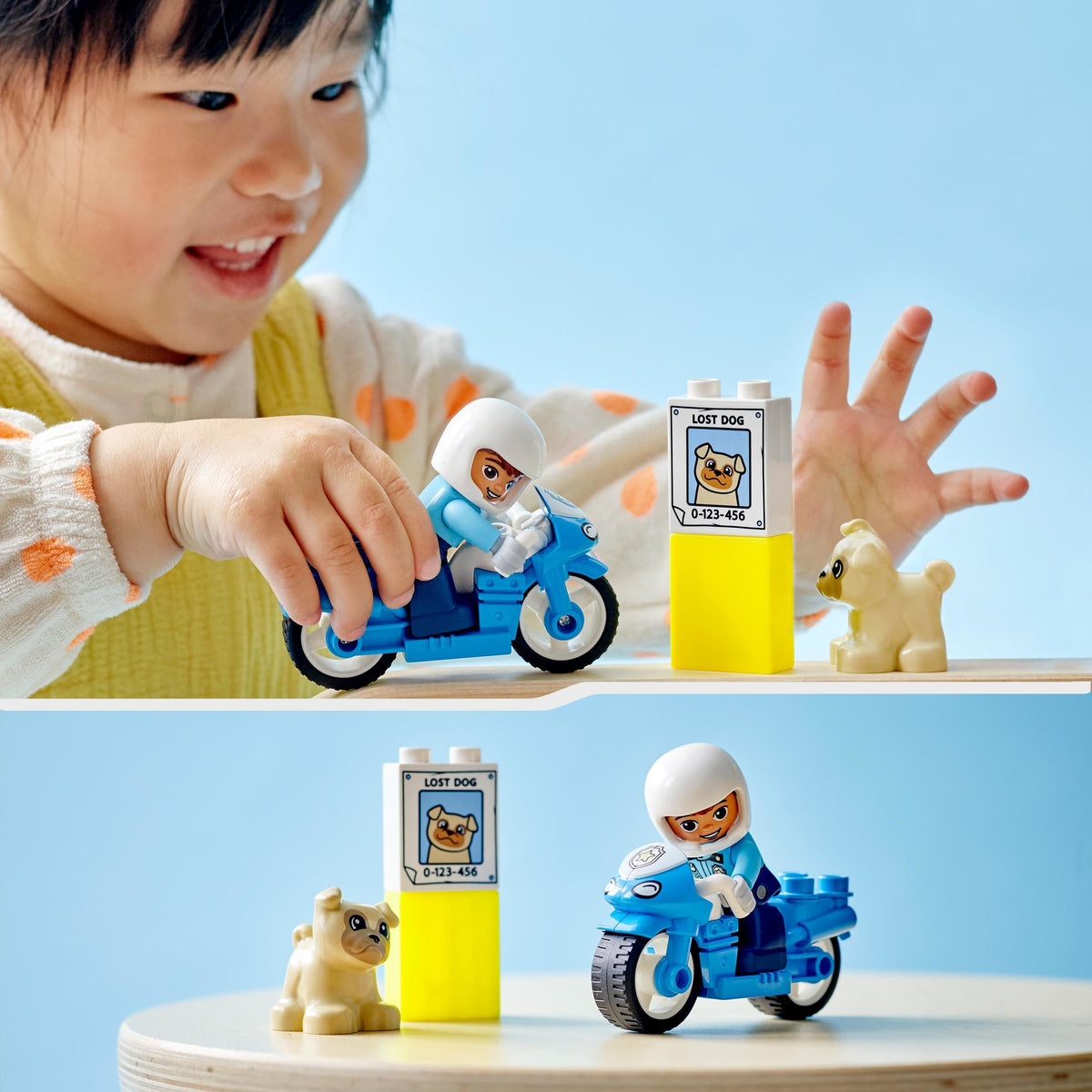 10967 LEGO® Duplo - La moto de police