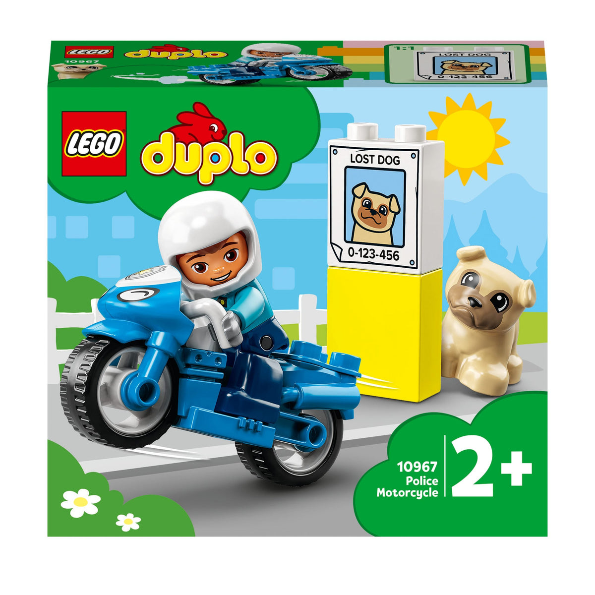 10967 LEGO® Duplo - La moto de police