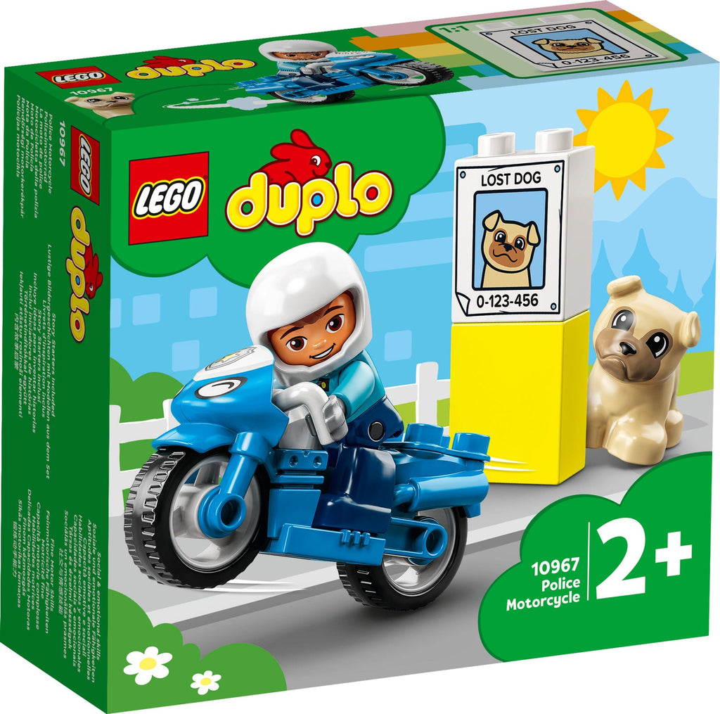10967 LEGO® Duplo - La moto de police