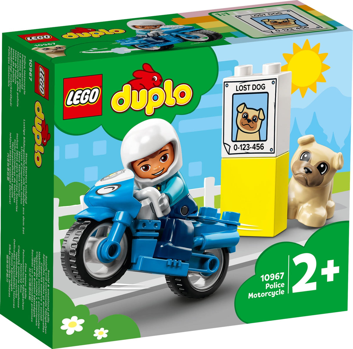 10967 LEGO® Duplo - La moto de police