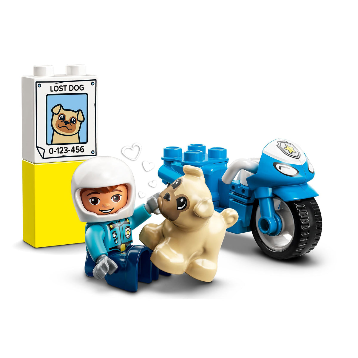 10967 LEGO® Duplo - La moto de police