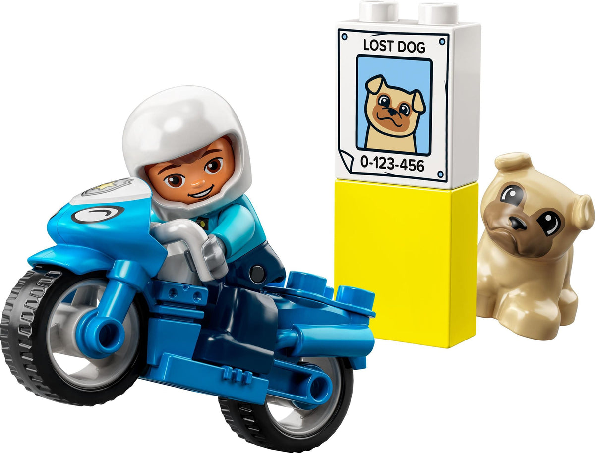 10967 LEGO® Duplo - La moto de police