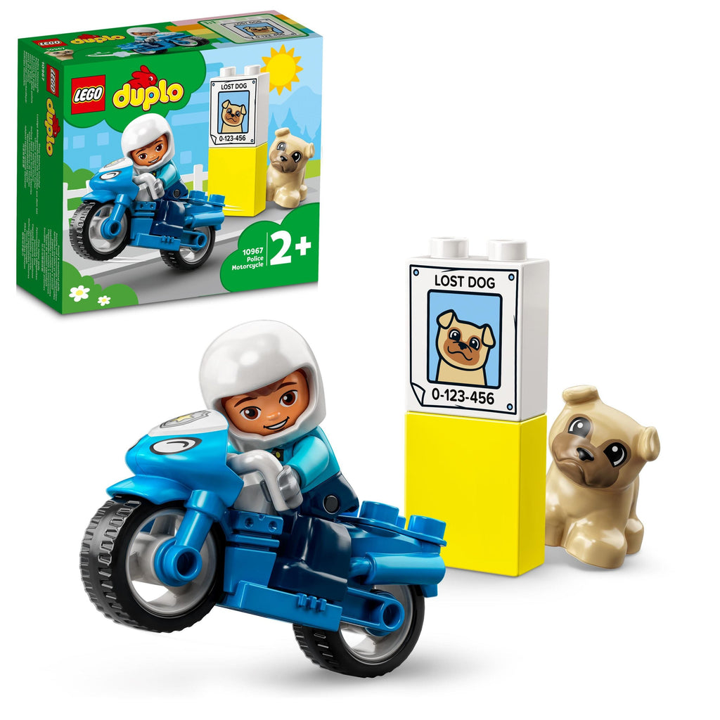10967 LEGO® Duplo - La moto de police