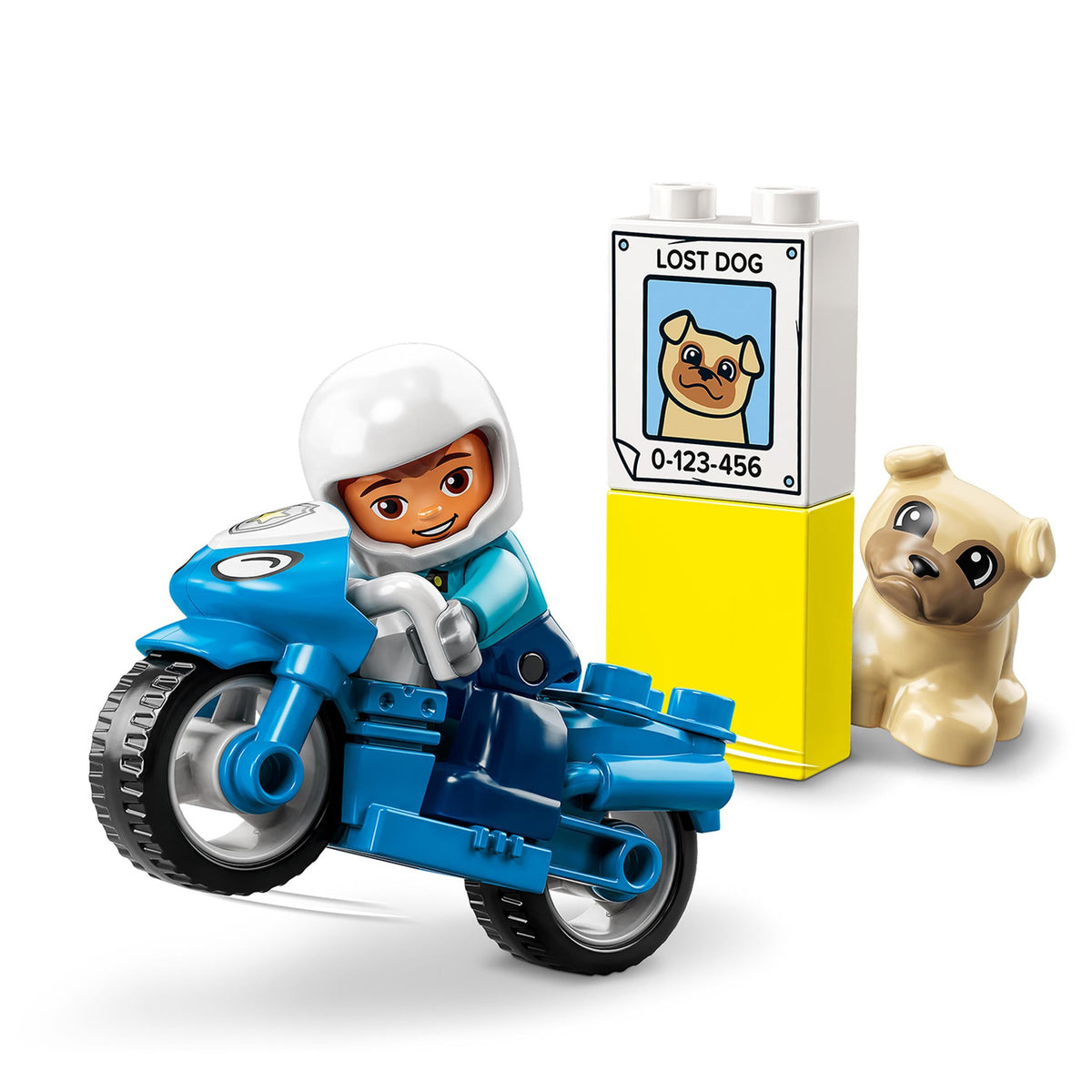 10967 LEGO® Duplo - La moto de police