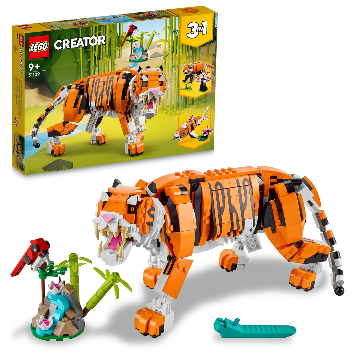 31129 LEGO® Creator 3+1 - Tigre majestueux