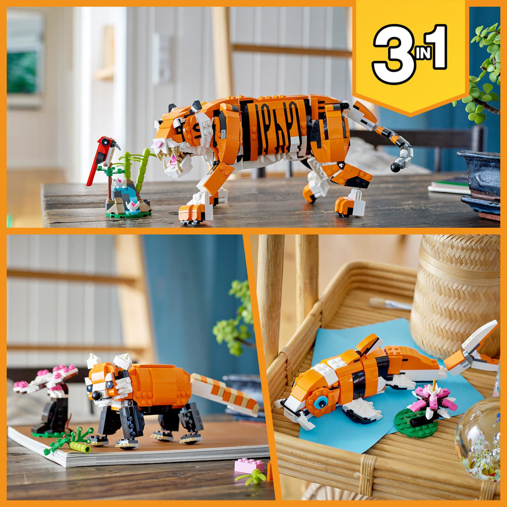 31129 LEGO® Creator 3+1 - Tigre majestueux