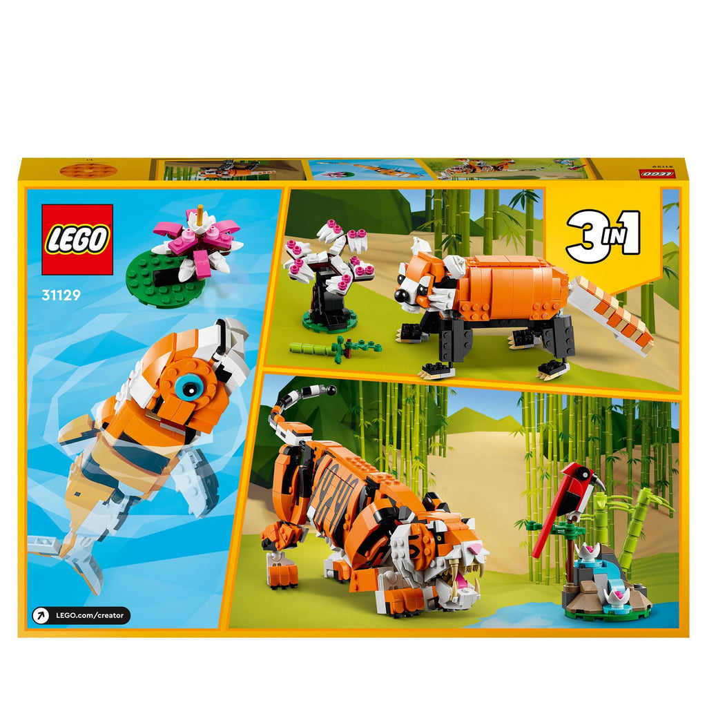 31129 LEGO® Creator 3+1 - Tigre majestueux