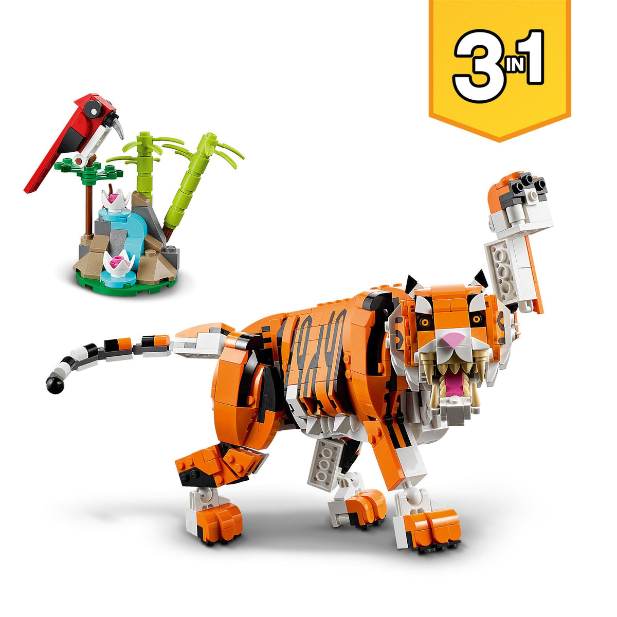 31129 LEGO® Creator 3+1 - Tigre majestueux