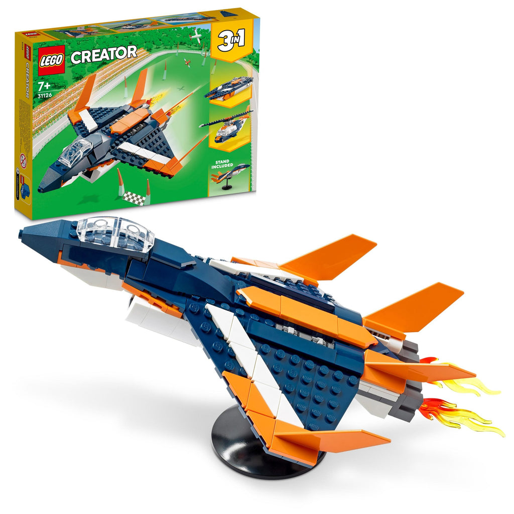 31126 LEGO Creator 3+1 - Jet supersonique