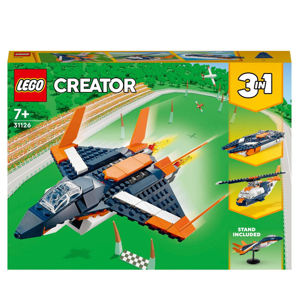 31126 LEGO Creator 3+1 - Jet supersonique