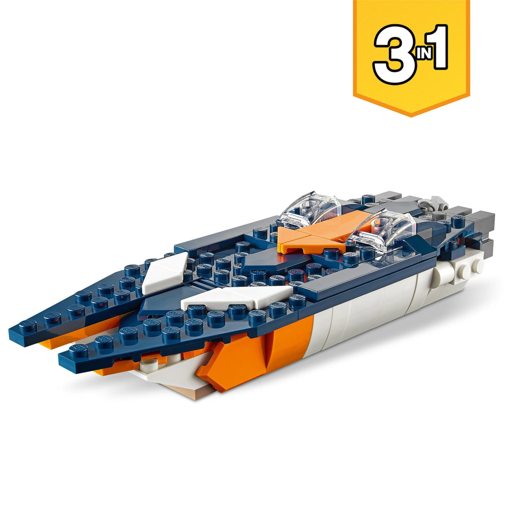 31126 LEGO Creator 3+1 - Jet supersonique
