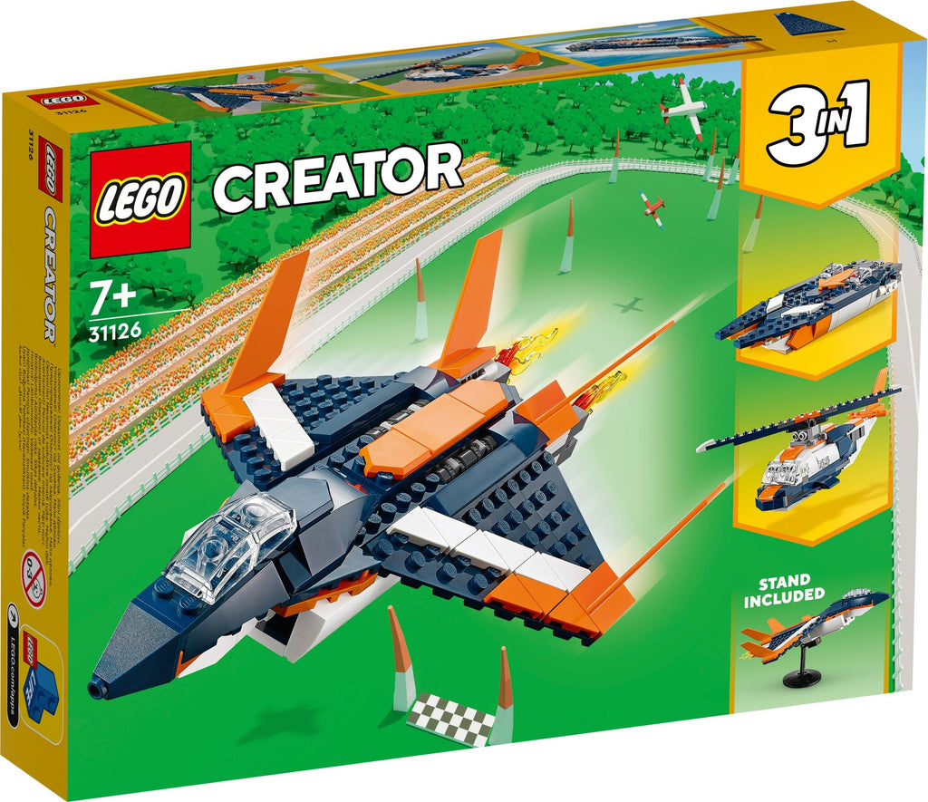 31126 LEGO Creator 3+1 - Jet supersonique