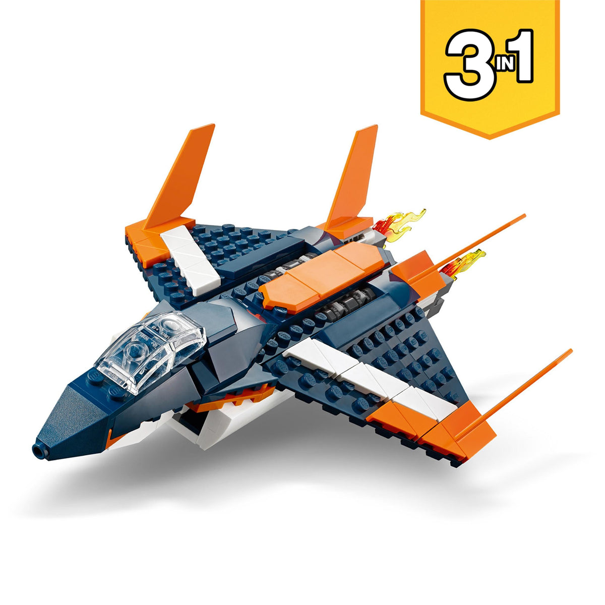31126 LEGO Creator 3+1 - Jet supersonique