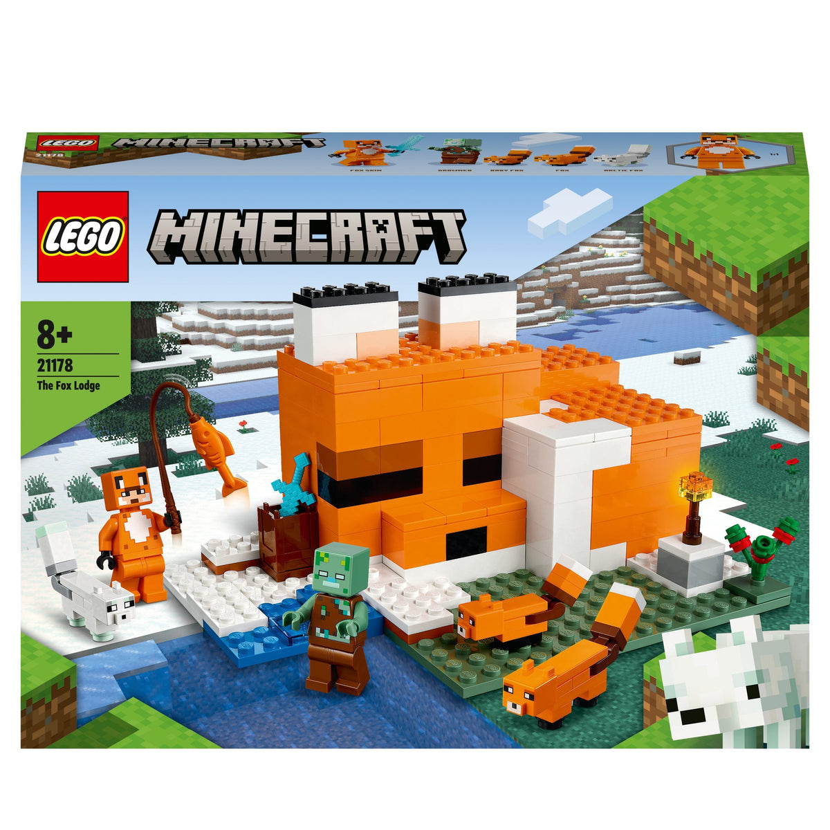 21178 LEGO® Minecraft - LA CABANE DU RENARD