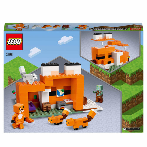21178 LEGO® Minecraft - LA CABANE DU RENARD