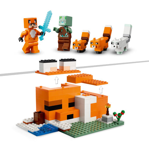 21178 LEGO® Minecraft - LA CABANE DU RENARD