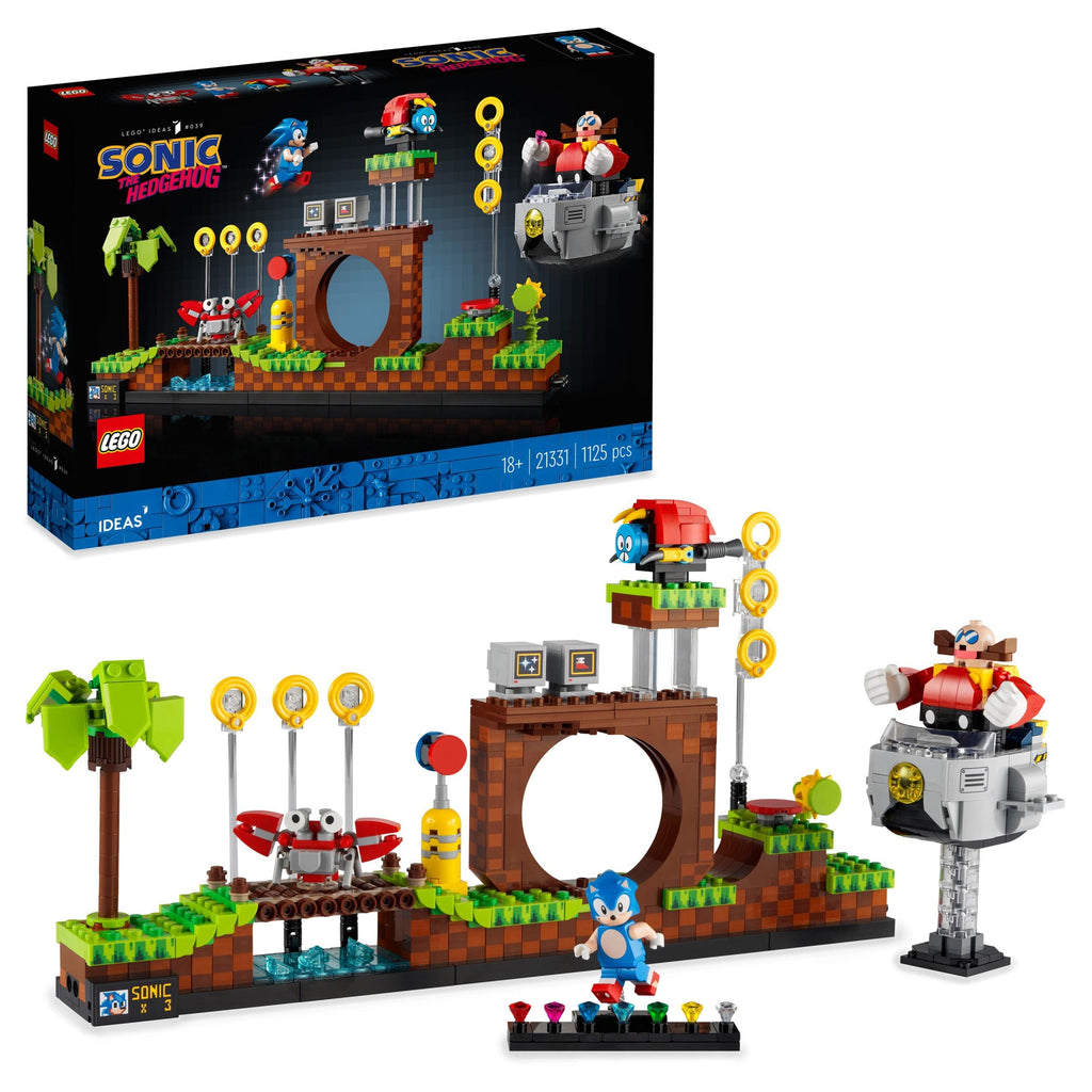 21331 LEGO® Ideas - Sonic l'hérisson - La colline de la Zona Verde
