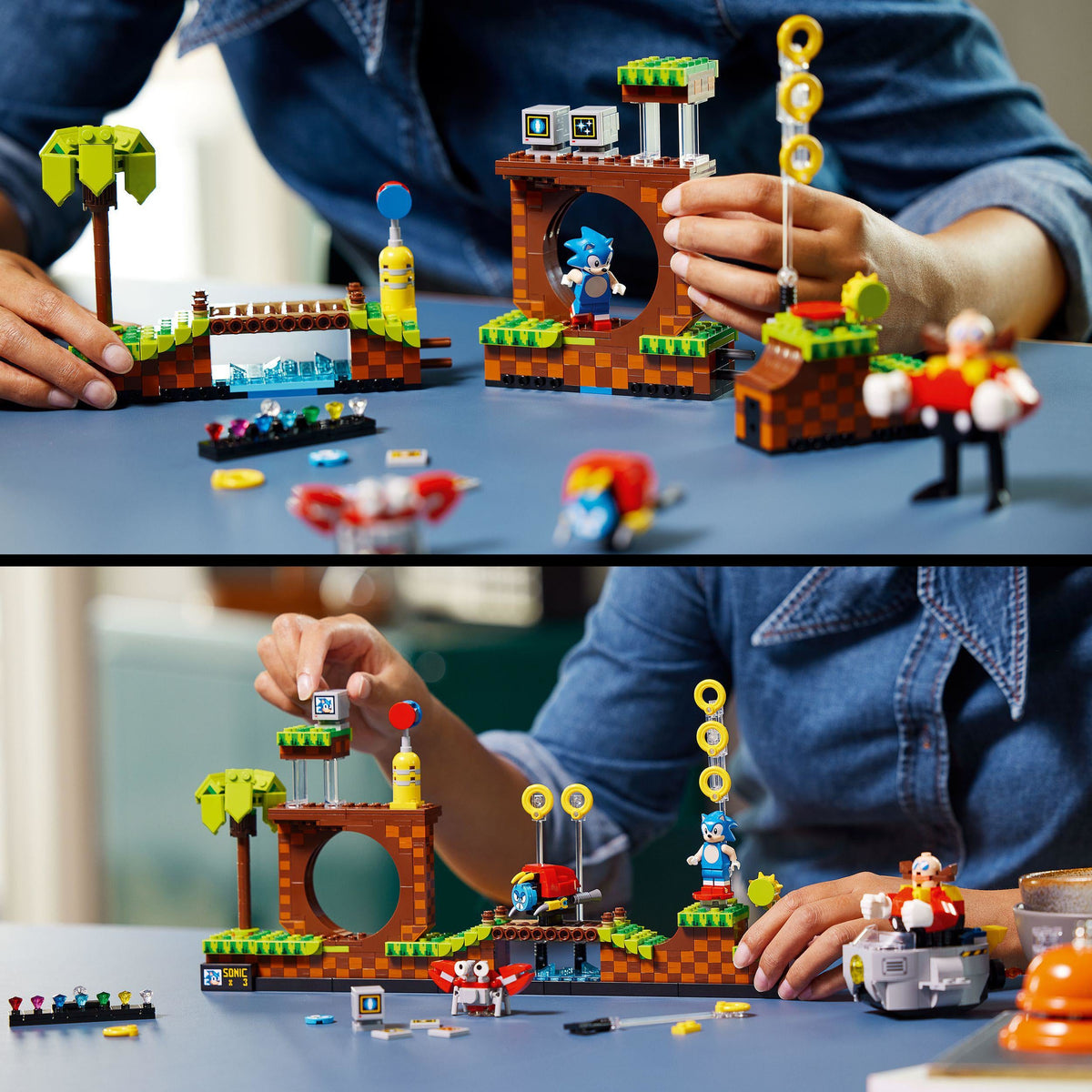 21331 LEGO® Ideas - Sonic l'hérisson - La colline de la Zona Verde