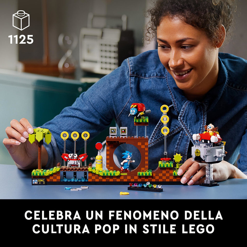 21331 LEGO® Ideas - Sonic l'hérisson - La colline de la Zona Verde
