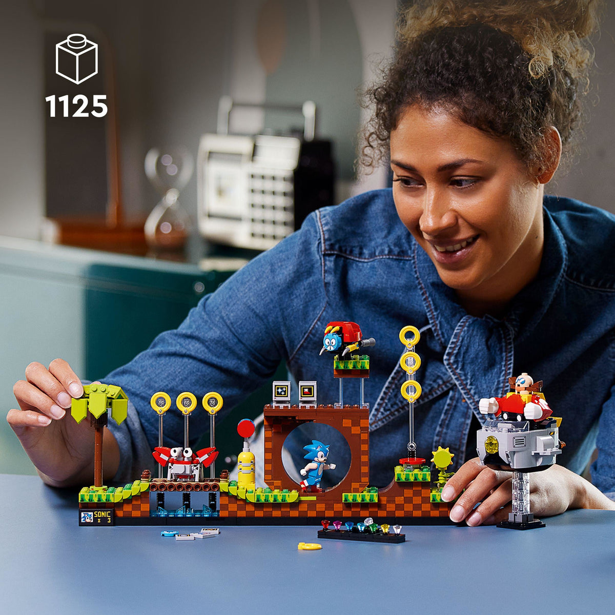 21331 LEGO® Ideas - Sonic l'hérisson - La colline de la Zona Verde