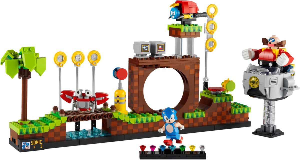 21331 LEGO® Ideas - Sonic l'hérisson - La colline de la Zona Verde