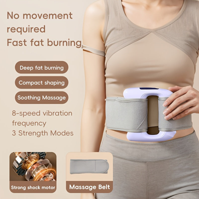 Fascia Ring with 8 High-Frequency Vibration Modes and Ergonomic Grip for Full Body Muscle Relief