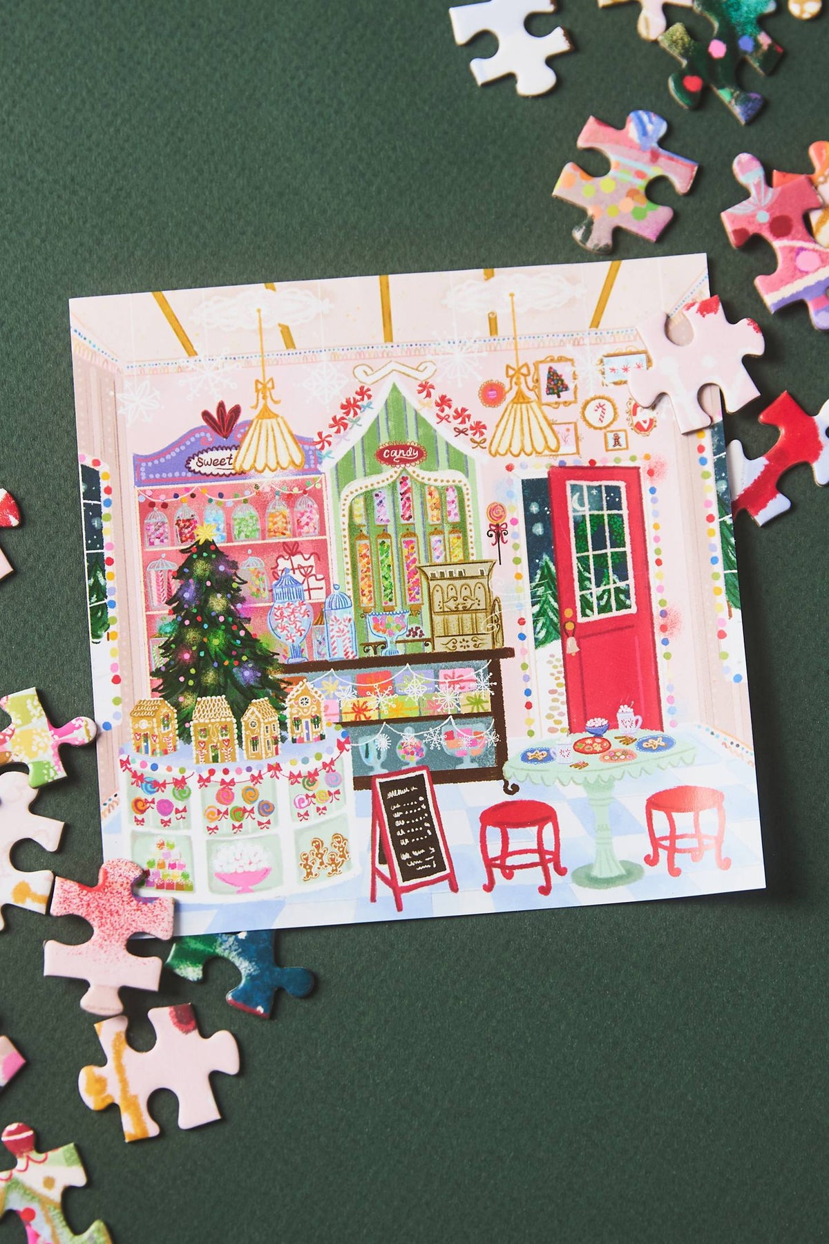 Galison Joy Laforme Gingerbread Cottage Puzzle 500pcs
