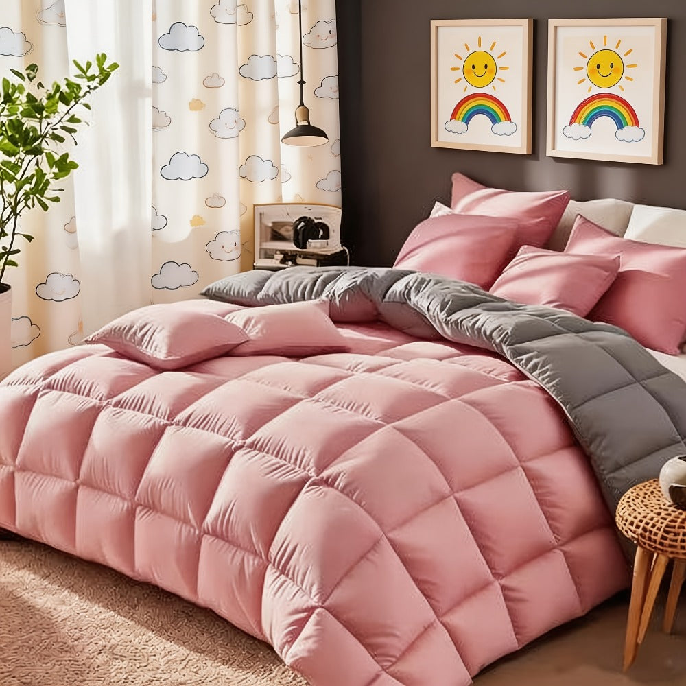 Bed in a Bag Full Queen and King Comforter Set in Soft Satin-Like Fabric (7 Piece)