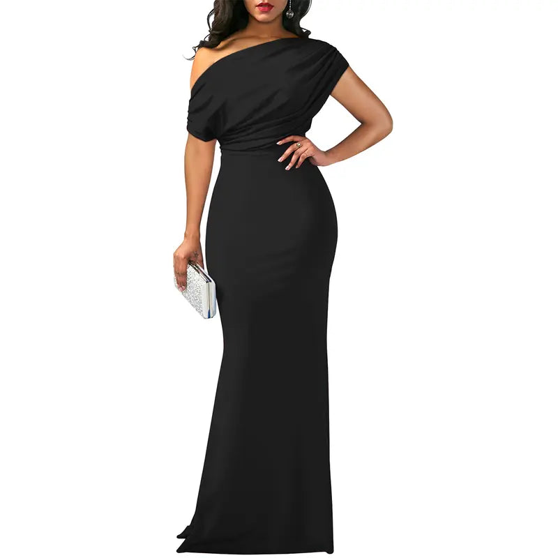 Felicity | Elegantes schulterfreies Abendkleid