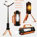 Camping Lantern with Rechargeable USB Power and Tripod Stand, LED Work Light Featuring Ten Lighting Modes