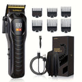 Hair Clippers & Beard Trimmer Set for Men - SUPRENT Professional Cordless Grooming Kit with T-Blade Trimmer
