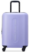 Florence by Mills Catch Flights Hardside Expandable Luggage with Spinner Wheels Lavender Carry-On 20 Inch