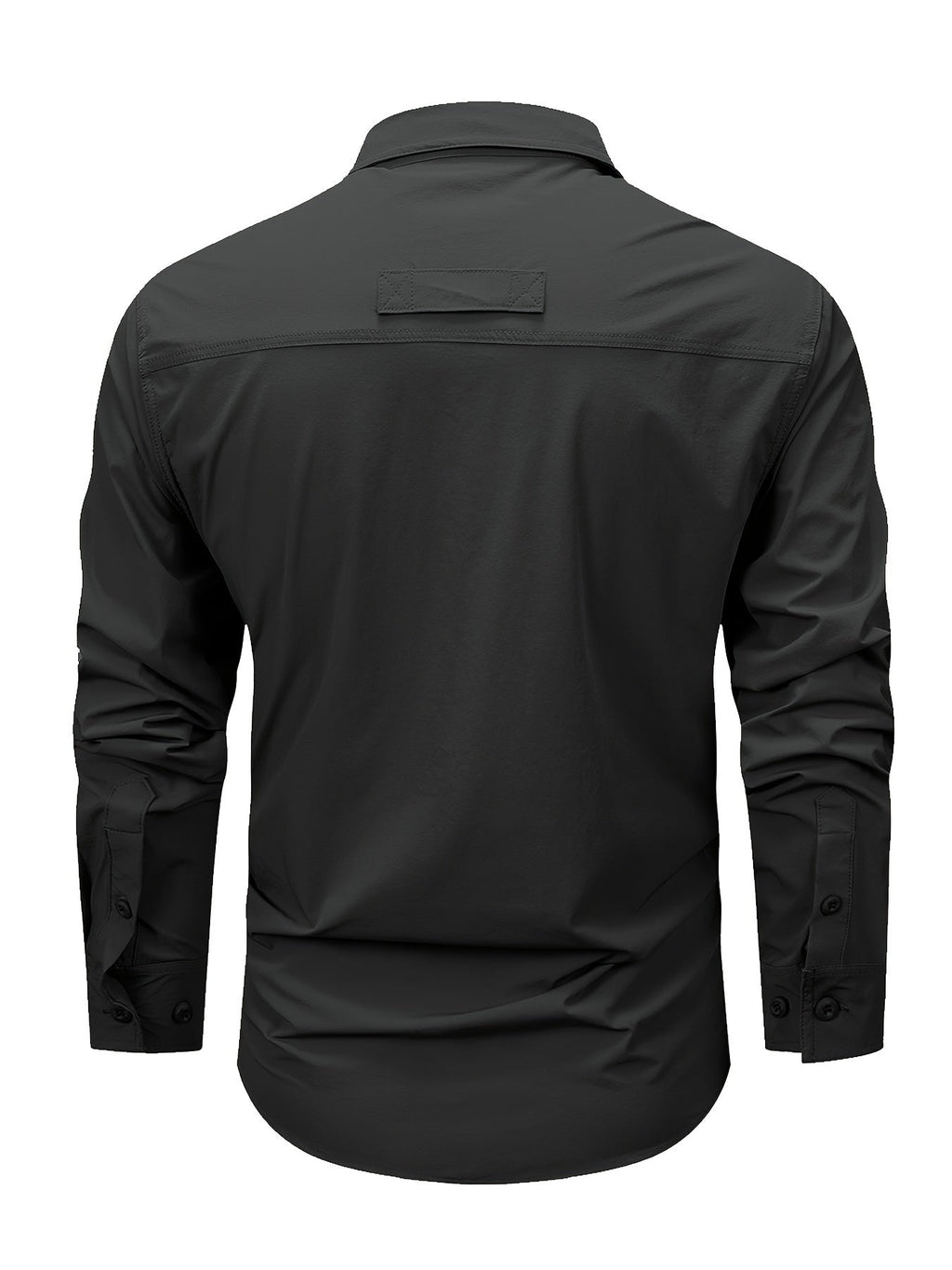 Hollis | Utility-Langarm-Cargoshirt