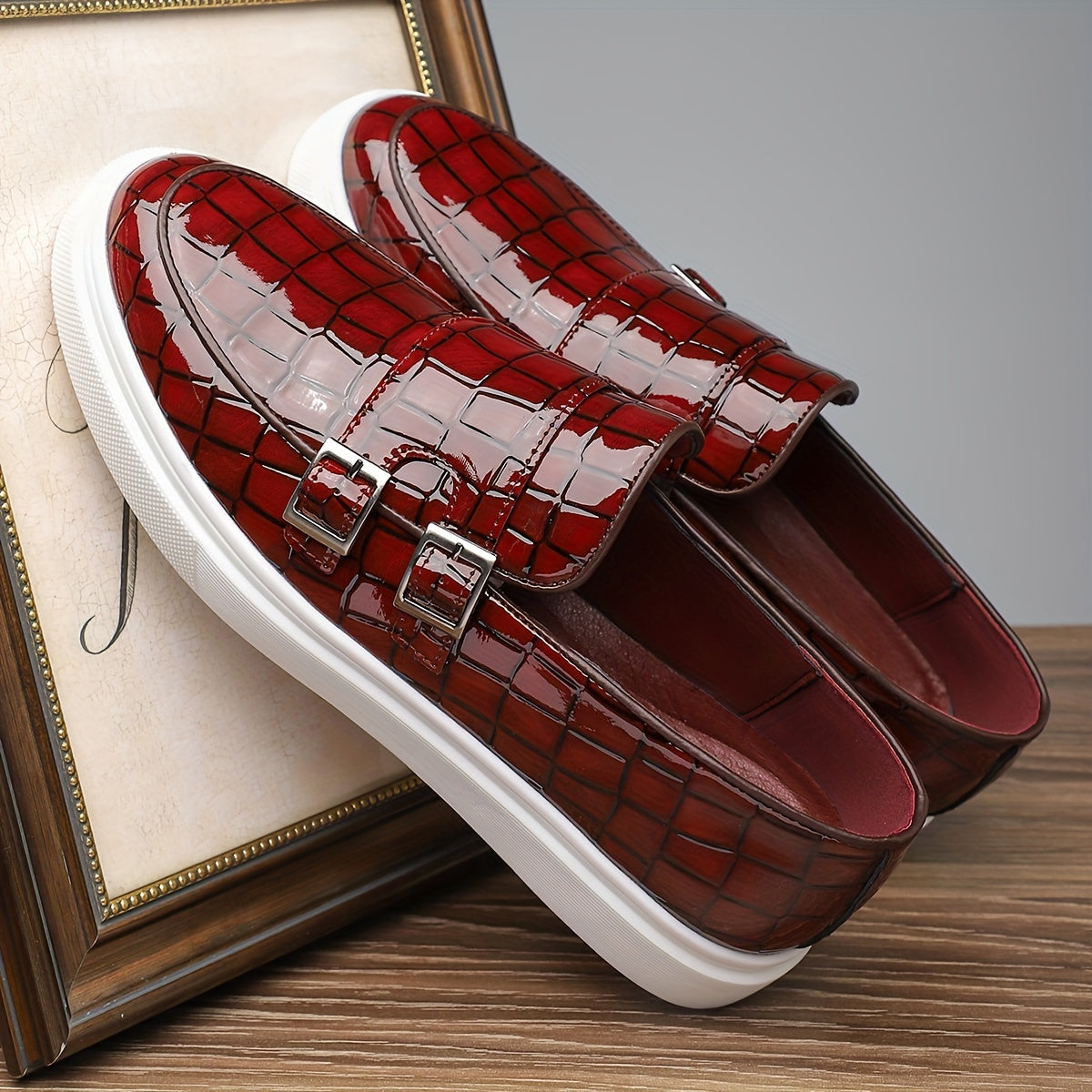 Rowan | Geschnallte Slipper