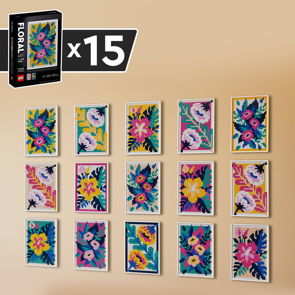 31207 LEGO® Art - Fleurs FLORALES