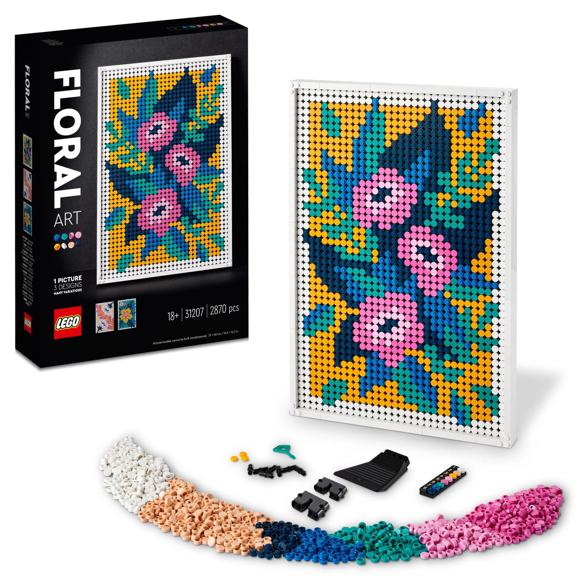 31207 LEGO® Art - Fleurs FLORALES