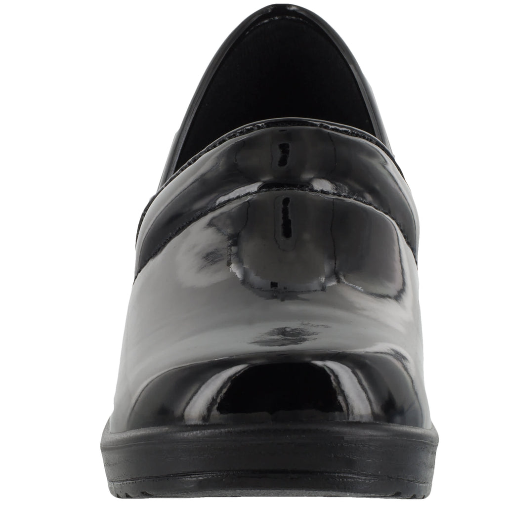 Easy Works Women's Lyndee Black Patent Slip-Resistant Shoes