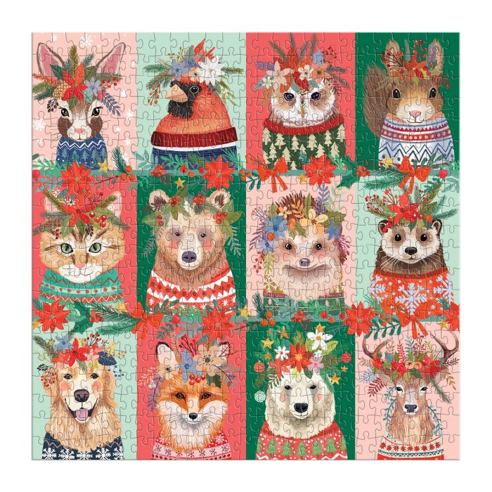 Galison Furry And Bright Puzzle 500pcs